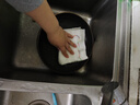 COODORA木纤维洗碗布不沾油厨房抹布擦桌毛巾吸水12层加厚清洁百洁布5条 实拍图