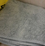康尔馨酒店毛巾 纯棉加厚吸水面巾 2条装洗脸巾 白+灰 75*40cm 180g 实拍图