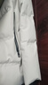 鸭鸭【大师剪裁系列】羽绒服女短款2025冬季新款户外防寒保暖外套MY 米灰色 L (165) 实拍图