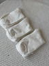 雅鹿无骨堆堆袜子女纯棉秋冬中筒袜白色松口月子袜勃肯鞋长袜6双 实拍图