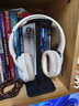漫步者（EDIFIER）【爆款推荐】W820NB双金标主动降噪无线头戴式蓝牙耳机游戏音乐运动学生网课耳麦适用于安卓苹果 【升级版】云岩白+耳机支架 实拍图