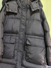 森马（Semir）90绒羽绒服女长款收腰显瘦冬季宽松连帽三防厚外套101724113055 实拍图