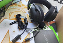 雷蛇（Razer）旋风黑鲨V2专业版Pro 2.4G+蓝牙 无线头戴式电竞游戏耳机耳麦 被动降噪 白色 三角洲EQ调节 CSGO 实拍图