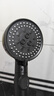 四季沐歌（MICOE）黑色增压淋浴花洒喷头套装 浴室淋浴头花洒手持花洒三件套HS125 实拍图