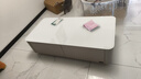 全友家居 现代简约茶几客厅家用收纳储物柜子钢化玻璃台面桌子 实拍图