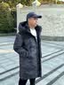 波司登（BOSIDENG）冬90绒羽绒服商场同款男女情侣运动中长款学生面包服保暖外套 【店长推荐】岩脊深灰雪山|9EM2 -卡码拍小 L 170/92A 体重约120-145斤 实拍图