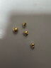 潮宏基 第1桶金 攒金豆豆黄金转运珠足金小金豆小金库金珠小金条 小葫芦 金重1g 实拍图