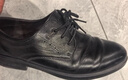 意尔康男鞋圆头商务正装鞋春秋单鞋系带皮鞋德比婚鞋 53449W 黑色 42 实拍图