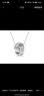 施华洛世奇（SWAROVSKI）【生日礼物】Hyperbola项链女绳结吊坠轻奢小众送女友女 镀白金色5646724 实拍图
