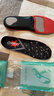 人本矫正鞋垫男女足弓平底足支撑成人运动减震黑红M号(41-43码数) 实拍图