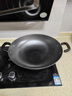 炊大皇炒锅铁锅无涂层铸铁锅双耳炒菜锅40cm电磁炉通用传世C40D2 实拍图