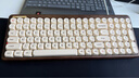 RECCAZR雷咖泽R100木坨坨奶豆腐键帽胡桃木客制化机械键盘办公电竞游戏键盘三模蓝牙有线无线100键键盘 R100木坨坨三模【奶豆腐键帽】 糯米轴【静音轴】 实拍图