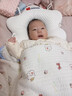 Hoag（霍格）婴儿定型枕纠正头型0-6-12月矫正新生儿宝宝枕头护颈神器 蓝色 【母婴A类一等品】 【不含小海星枕】 晒单实拍图
