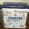 青岛啤酒（TsingTao）全麦白啤原麦汁浓度11°P 330ml*24听啤酒整箱装批发24瓶元旦送礼 实拍图
