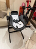 优乐博（ULOP）婴儿宝宝餐椅摇椅二合一电动婴儿摇摇椅可折叠0-6岁婴幼儿餐桌椅 婴儿餐椅摇椅二合一儿童吃饭座椅【顶奢黑】 多功能智能哄娃神器摇摇椅可坐可躺免安装 实拍图