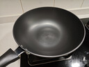 炊大皇铸铁炒锅无涂层铁锅平底炒菜锅30cm氮化防锈不挑灶典精DJ30ZT-S 实拍图