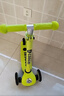 酷骑（COOGHI）儿童滑板车3-10岁可折叠可降便携酷奇儿童车高度可调节 【品牌金榜】V1 经典款 酷骑绿 实拍图