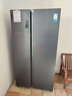 海信611L对开门冰箱超大容量一级能效风冷无霜抗菌超薄变频电冰箱灰色BCD-611WFK1DPQ 实拍图