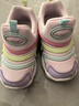 361°童鞋 儿童学步鞋春秋男女童软弹毛毛虫鞋运动宝宝鞋 粉25 实拍图