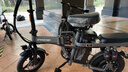 普莱德新国标折叠电动自行车 超长续航电动车 铝合金代驾车 锂电池助力男女通用成人电瓶车 代步电单车 航空铝合金-16减震-进口级30A-纯电约90km 实拍图