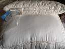 水星家纺蚕丝枕头枕芯A类60支全棉面料抗菌柔软蚕丝护颈枕头芯家用一对 实拍图