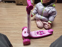 迪士尼（Disney）儿童滑板车1-3-6-12岁闪光轮草莓熊可调升降扭扭脚踏滑步车摇摆车 实拍图