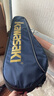 川崎（KAWASAKI）羽毛球包单肩背包网球包男女独立鞋袋羽毛球拍包8327藏青 实拍图