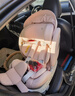 京东京造儿童安全座椅汽车0-6-12岁婴儿宝宝i-Safe双通风 商务舱pro冰莓粉 实拍图