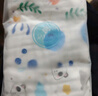 洁丽雅（Grace）纯棉6层纱布小毛巾宝宝童巾新生婴儿童洗脸洗澡柔软口水巾30*50cm 实拍图