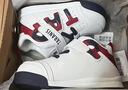泰兰尼斯秋冬季新款学步鞋中高帮男宝宝鞋气泵防滑防踢机能鞋子 白/红 秋季超纤 19 鞋内长13.0cm适合脚长12.0 实拍图