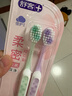 舒客宽头樱巧牙刷2支装V型宽薄刷头超软毛护龈小刷头成人牙刷新老随机 实拍图