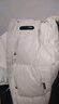 鸭鸭（YAYA）羽绒马甲女外穿秋冬新款情侣男女同款连帽马夹背心羽绒服外套 米白色 L /170(建议115-130斤) 实拍图