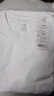 京东京造长袖t恤男5A抑菌新疆棉圆领衣服男装打底衫 白色 M 实拍图