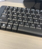 罗技（Logitech）MK220 键鼠套装 无线键鼠套装 办公键鼠套装  多媒体键鼠套装 带无线2.4G接收器 黑色 实拍图