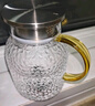 富光耐热玻璃凉水壶大容量家用果汁杯花茶杯茶壶冷水壶锤纹壶1200ML 实拍图