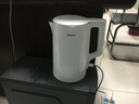 美的（Midea）电热水壶家用烧水壶小容量 0涂层 食品级304不锈钢 双层防烫 全钢无缝  1.5L容量 1566 实拍图