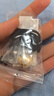 周六福足金胖福袋古法黄金吊坠生日礼物计价A0413268 黑绳 约5.68g 实拍图