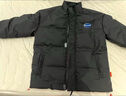 NASA MARVEL羽绒服男冬季外套加厚保暖面包服立领百搭休闲情侣装黑色 S 实拍图