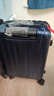 汉客行李箱男拉杆箱女登机箱镇店之宝双层拉链密码箱子旅行箱20英寸蓝 实拍图