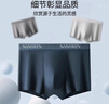 京东京造【兰精莫代尔】60支男士内裤男抑菌大码平角冰 组合一  L 实拍图