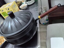 章师傅【三次开锅发货】古法大肚锅正宗章丘家用铁锅不粘锅炒锅加厚厨具 升级款28大肚锅（铁盖+蒸笼） 28cm 实拍图