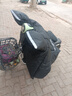 鲸清电动车挡风被秋冬季加厚防寒电瓶车摩托车防风保暖防雨防水防风罩 黑色护膝盖腿+防风围脖+侧翼加宽 实拍图