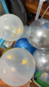 多美忆气球生日场景布置生日气球道具氛围活动装扮布置缤纷蓝12个装 实拍图