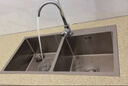 名爵（MEJUE）厨房水槽不锈钢龙头手工加厚水槽洗碗池大容量双槽洗菜盆Z-02460 实拍图