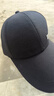 【热巴同款】加大棒球帽帽子男女大头围显脸小春夏字母百搭棒球帽 侧标-黑色 实拍图