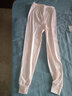 【100%纯棉】女士秋裤高腰深档线裤中老年宽松大码衬裤全棉秋裤女 2件装【粉色+肤色】 2XL 【120-140斤】 实拍图