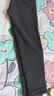 优衣库童装女童HEATTECH EXTRA WARM绒面紧身裤保暖打底裤478174 09 黑色 130 实拍图