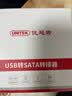 JOWOYE苹果手机转接头iPhone外接U盘USB3.0机械/移动硬盘转换器Type-c/iPad平板键盘鼠标相机OTG连接线 实拍图