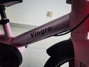 vingro儿童自行车平衡车七合一多功能脚踏车三轮车遛娃神器滑步手推车 3C证25款（元气粉推杆版）1到8岁 12寸 升级版3C认证+欧盟标准认证 实拍图