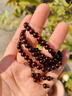 艺芝林正宗小叶紫檀手串108颗佛珠金星老料紫檀原木念珠男女款礼物 金星款8mm 实拍图